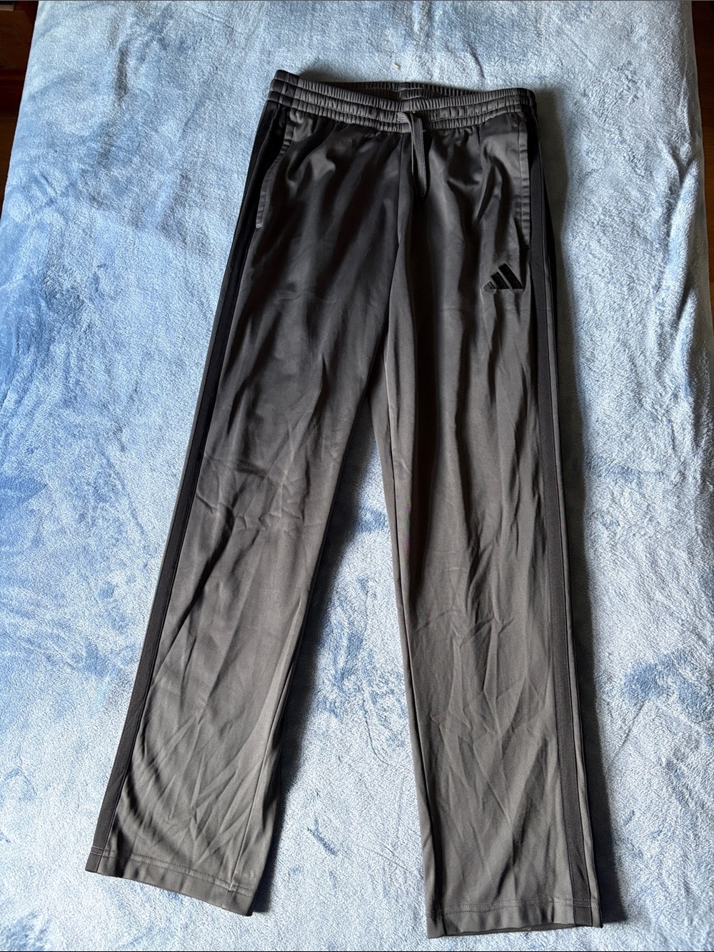 adidas Men's Athletic Track Pants with Subtle Stripe